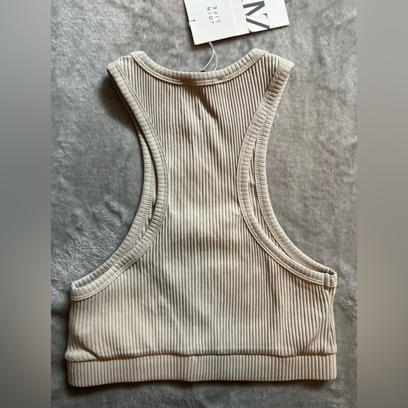 Zara Ribbed Crop Top - Picture 2 of 3